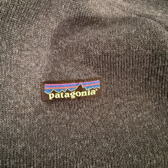 Patagonia Women’s navy quarter Zip-Up Sweater - Picture 3 of 3